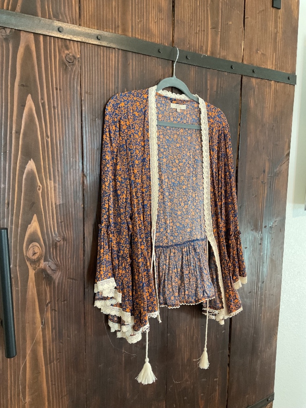 Chelsea and violet front tie top